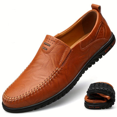 Elegante Leder Slipper