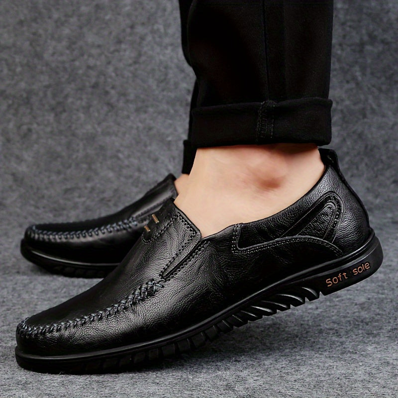 Elegante Leder Slipper