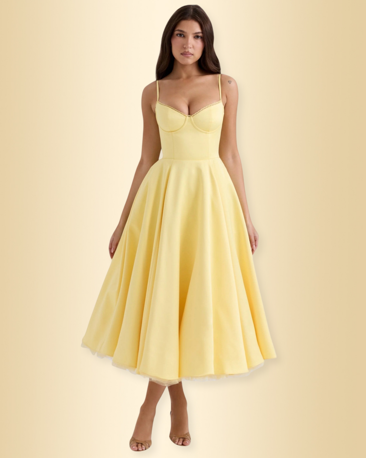 Margot™ | Sommerkleid mit Korsettdetail