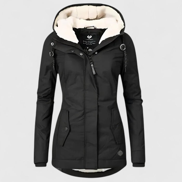 Seravia™ | Wasserdichte Winterjacke mit Kapuze