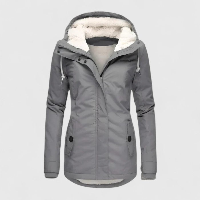 Seravia™ | Wasserdichte Winterjacke mit Kapuze