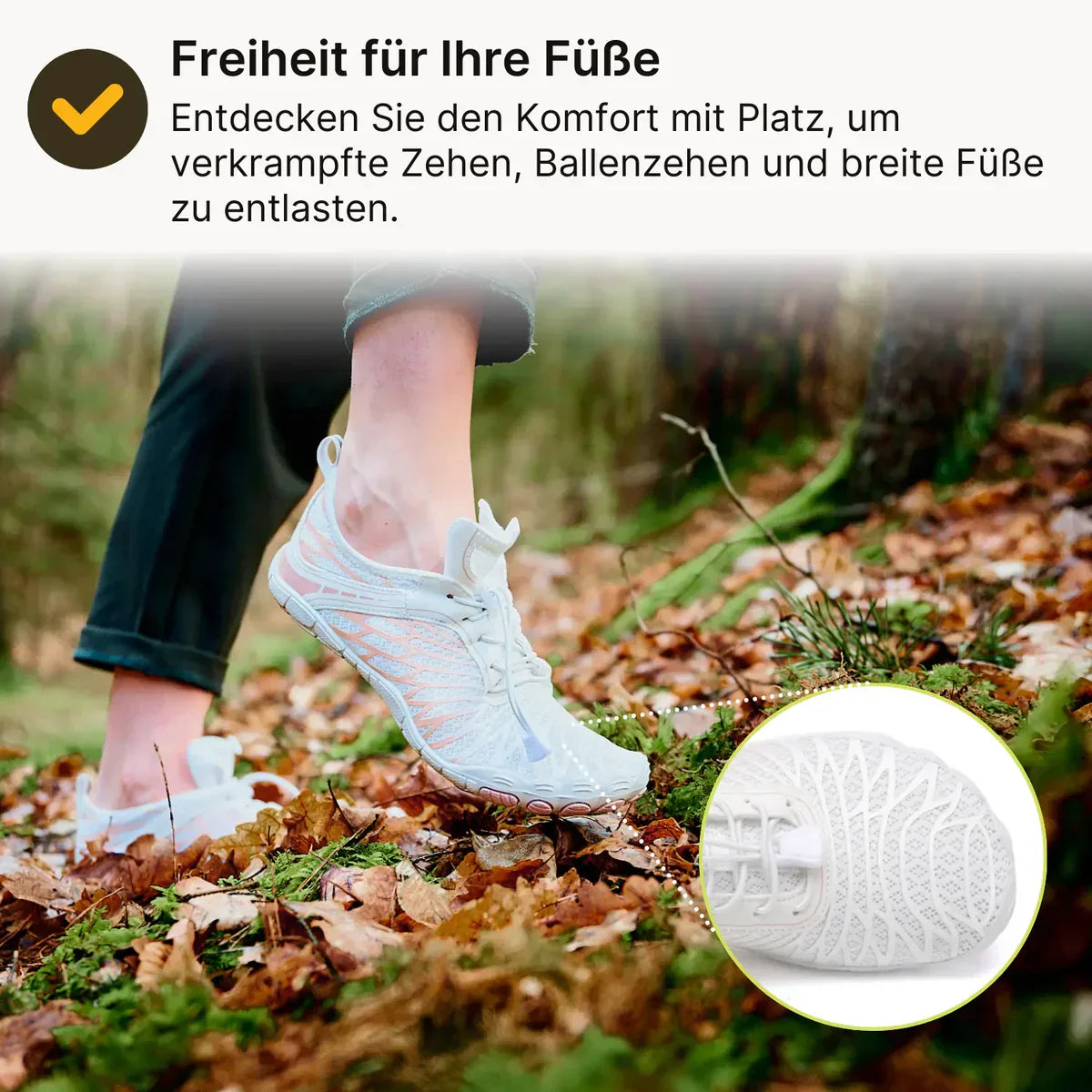 Motion Ground™ – Kupfer geerdete Barfussschuhe für natürliche Balance (Unisex)