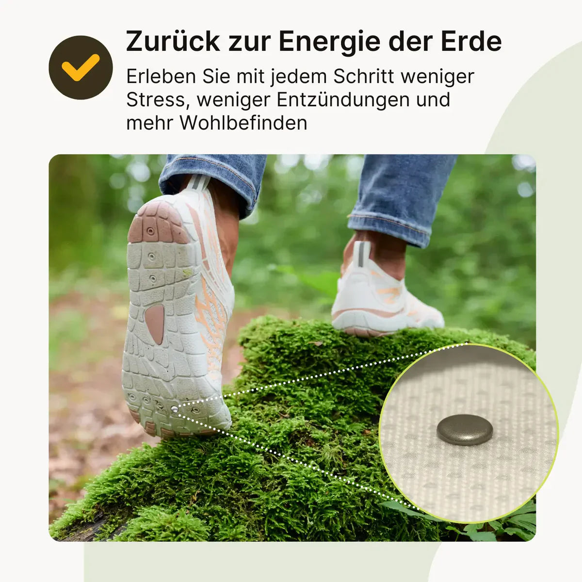 Motion Ground™ – Kupfer geerdete Barfussschuhe für natürliche Balance (Unisex)
