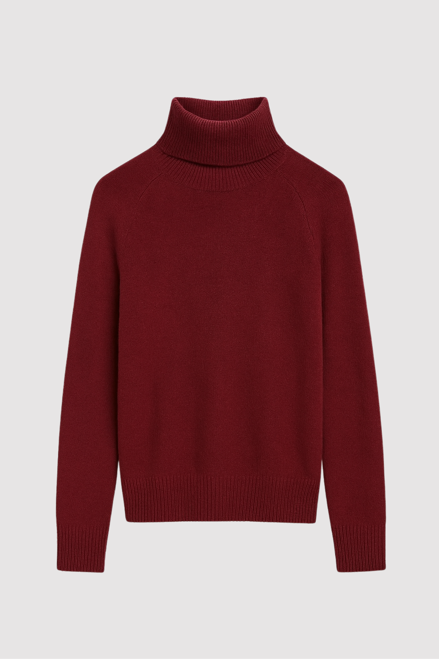 Sapphire | Pullover mit hohem Kragen in einfarbig