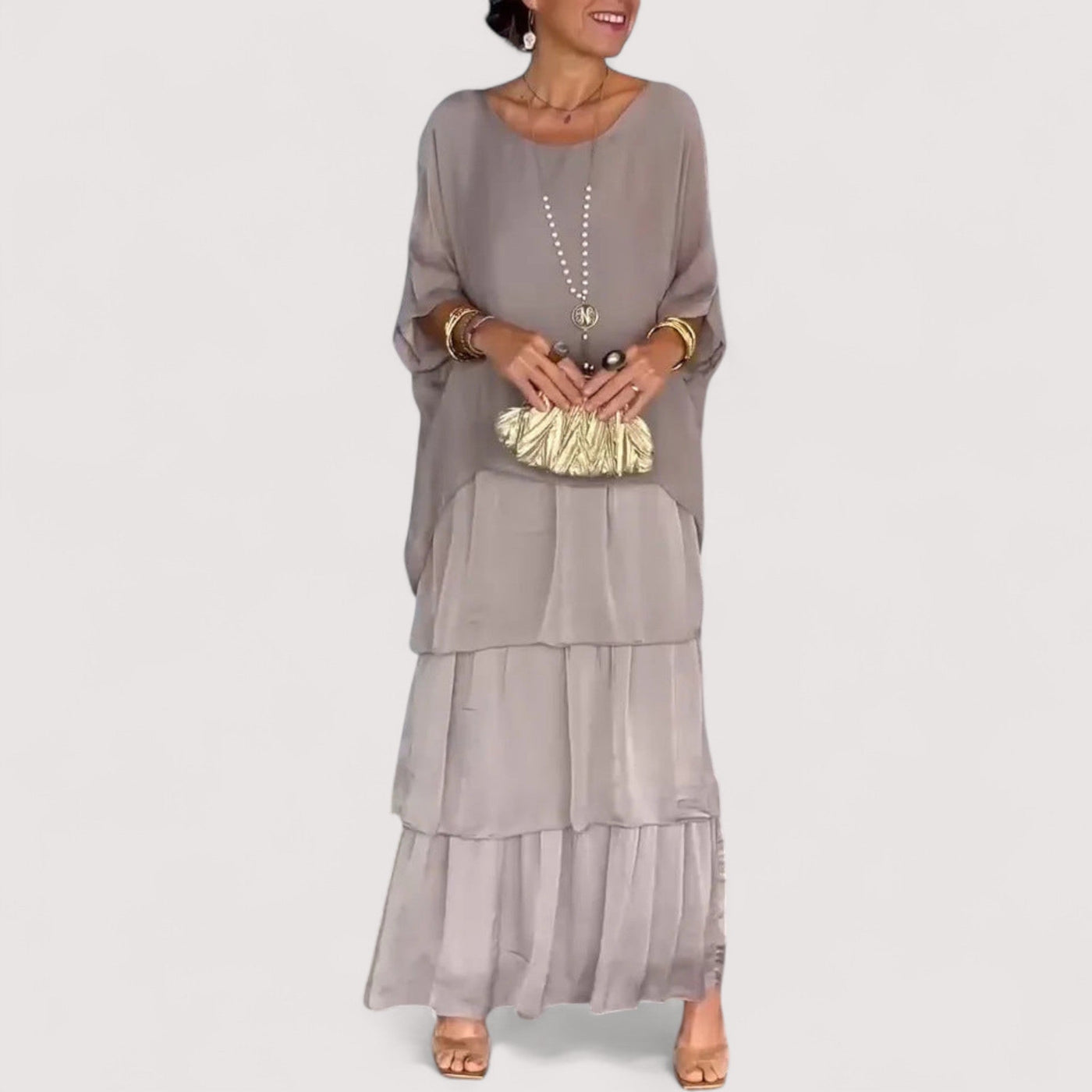 Laurence™ | Elegantes Chiffon-Kleid im Boho-Stil