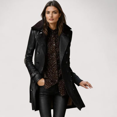 Valentina Eleganter Mantel in 3/4-Länge