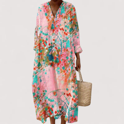 Amy™ | Elegantes Geometrisches Kleid