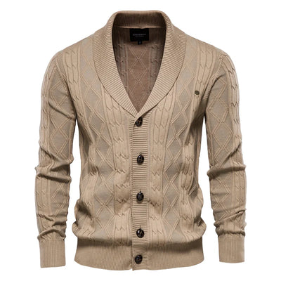HUNZIKER | Herren Cardigan mit Knopfverschluss