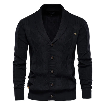 HUNZIKER | Herren Cardigan mit Knopfverschluss