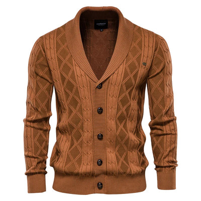 HUNZIKER | Herren Cardigan mit Knopfverschluss