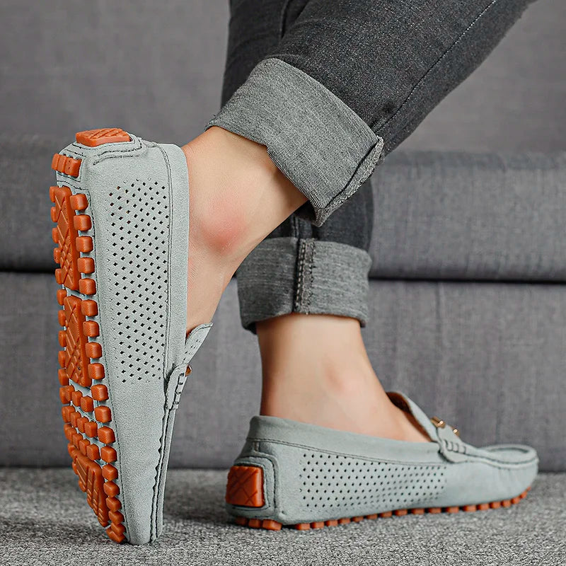 Duque Atmungsaktive Lederschuhe