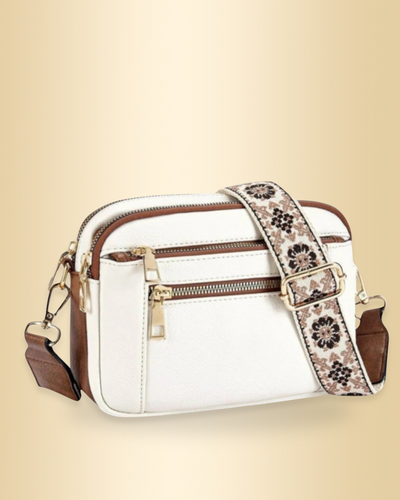 Sabina™ | Elegante Lederschultertasche