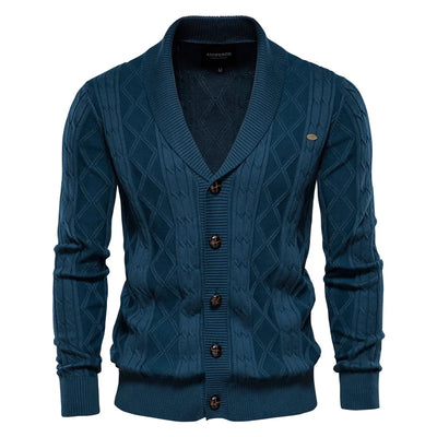 HUNZIKER | Herren Cardigan mit Knopfverschluss