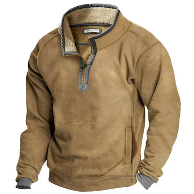 Farley – Fleecegefütterter Pullover Mit Reißverschluss