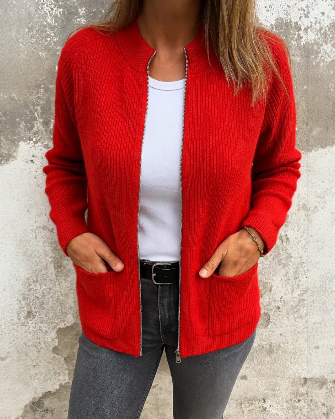 Sophie - Weiches und Praktisches Gilet