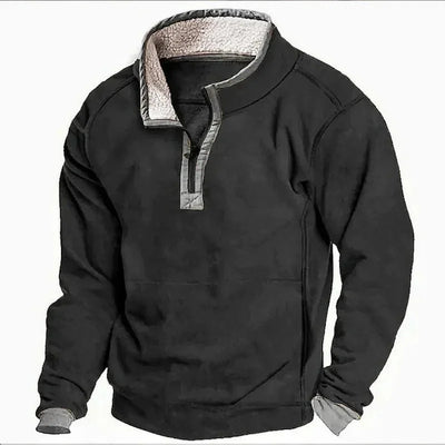 Farley – Fleecegefütterter Pullover Mit Reißverschluss