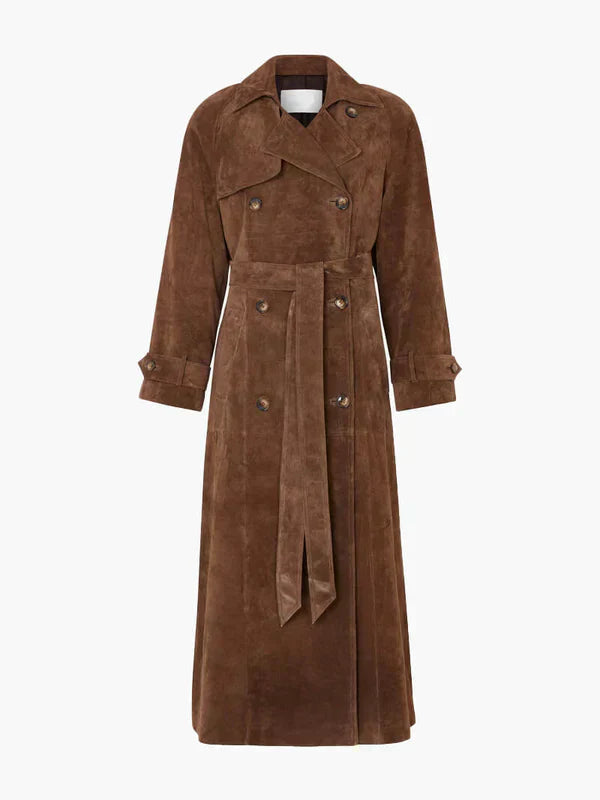Sophie™ Stylischer Trenchcoat aus Leder