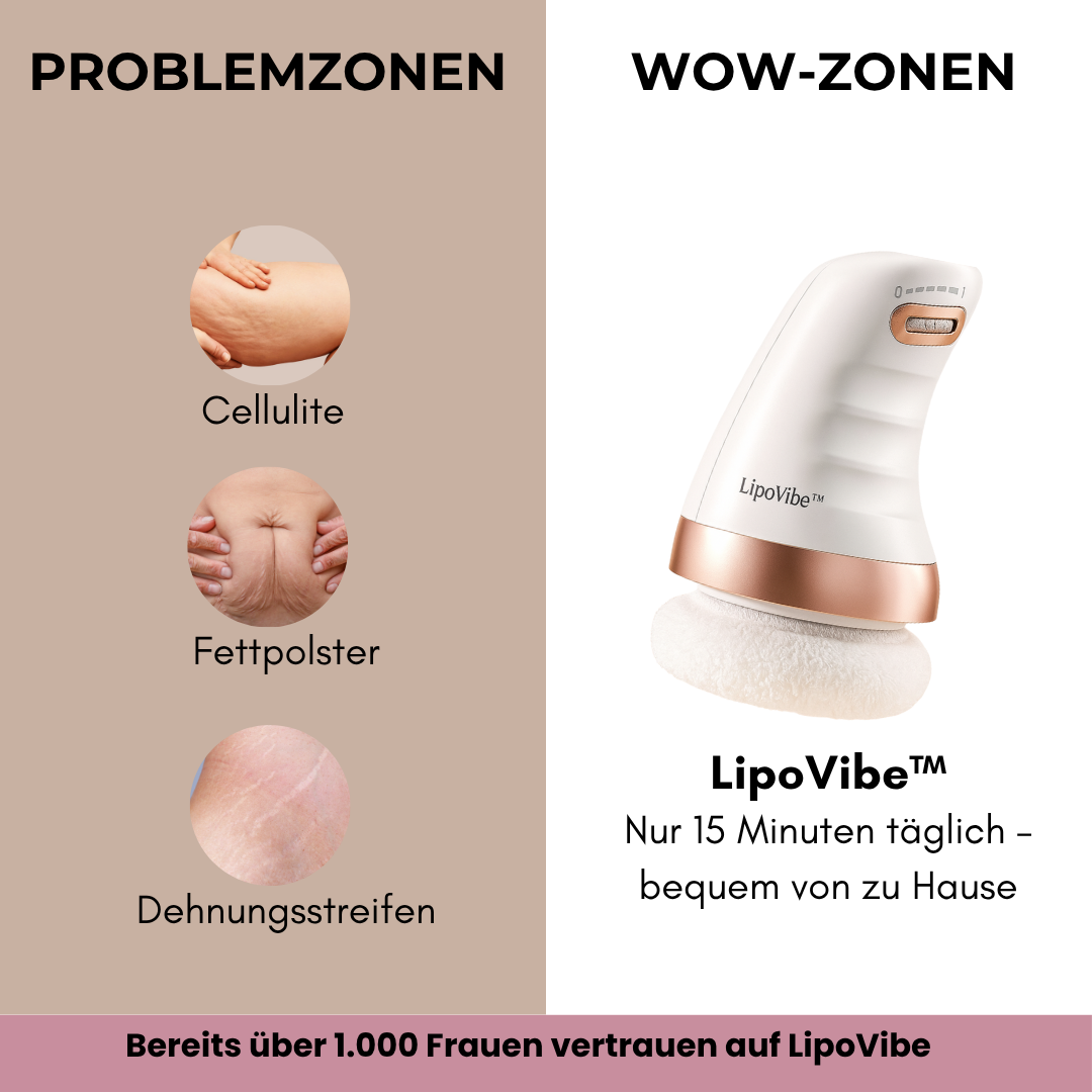 LipoVibe™ – Für sichtbare Straffung & Formung