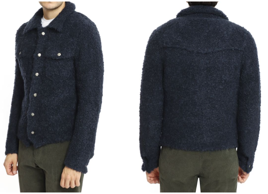 Rakkì Alpaka | Overshirt i edlem Blau