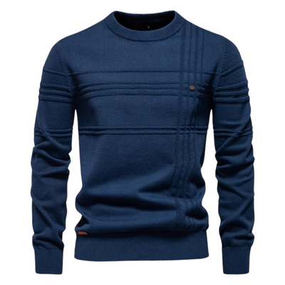 HUNZIKER | Stilvoller Herrenpullover mit Karodesign