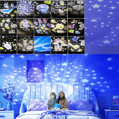 GlowVerse – Einzigartiger Nacht Projektor mit Wunder Licht