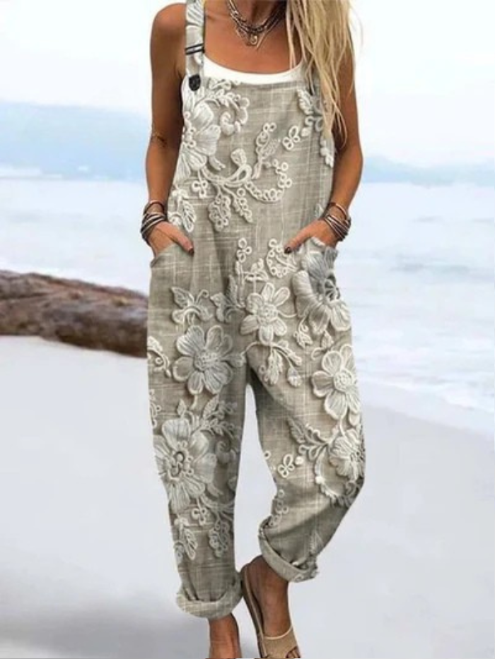 Davi - Leichter Vintage-Jumpsuit