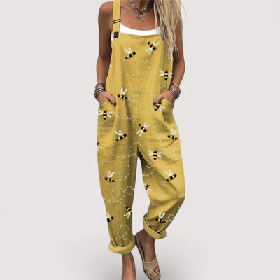Melanie™ | Künstlerischer Overall-Jumpsuit