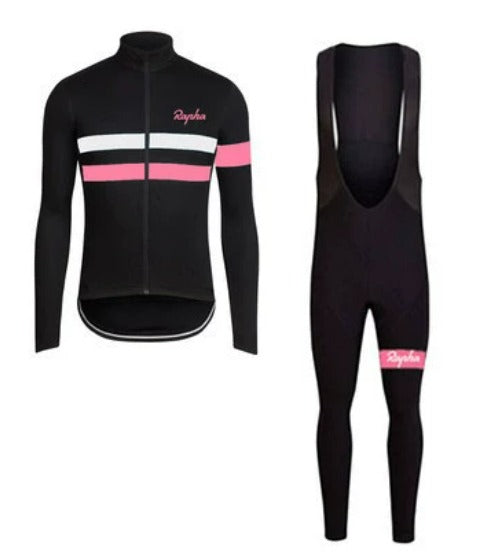 Rapha Winter Fahrradbekleidung Set | Atmungsaktiv & Schnell trocknend (langes Set)