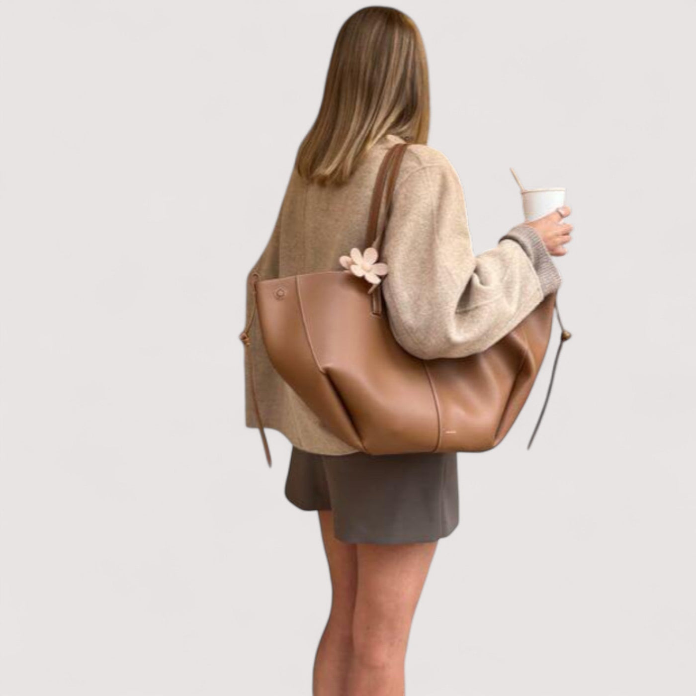 Mila™ | Tasche mit Seitenraffung