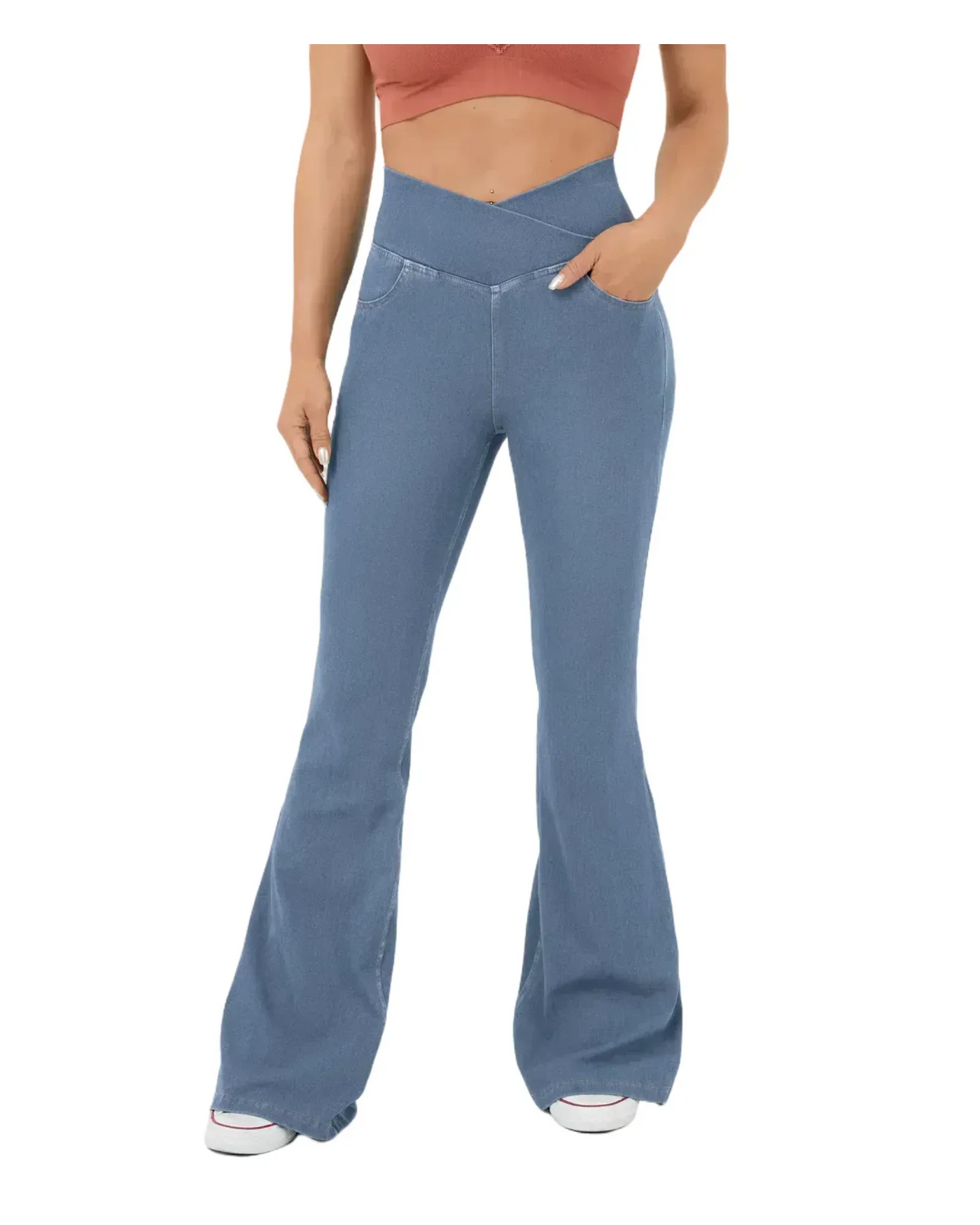 HERBERGER | Damen Jeans mit ausgestelltem Bein und bequemem Sitz