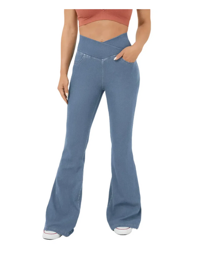 HERBERGER | Damen Jeans mit ausgestelltem Bein und bequemem Sitz