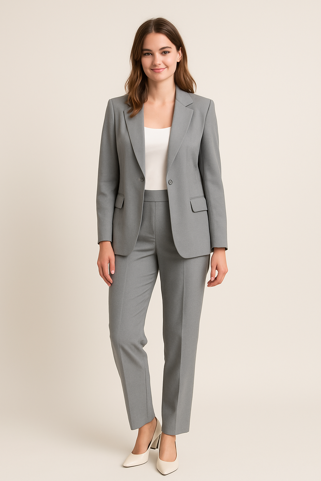HERBERGER | Damen Operah Zweiteiler mit Blazer und Hose für Büro & Hochzeit