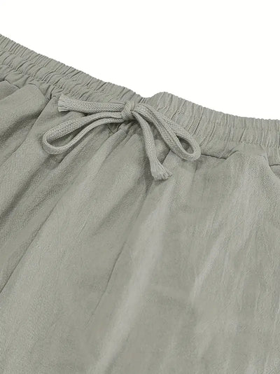 Babaev Stilvolle Leinen Hosen