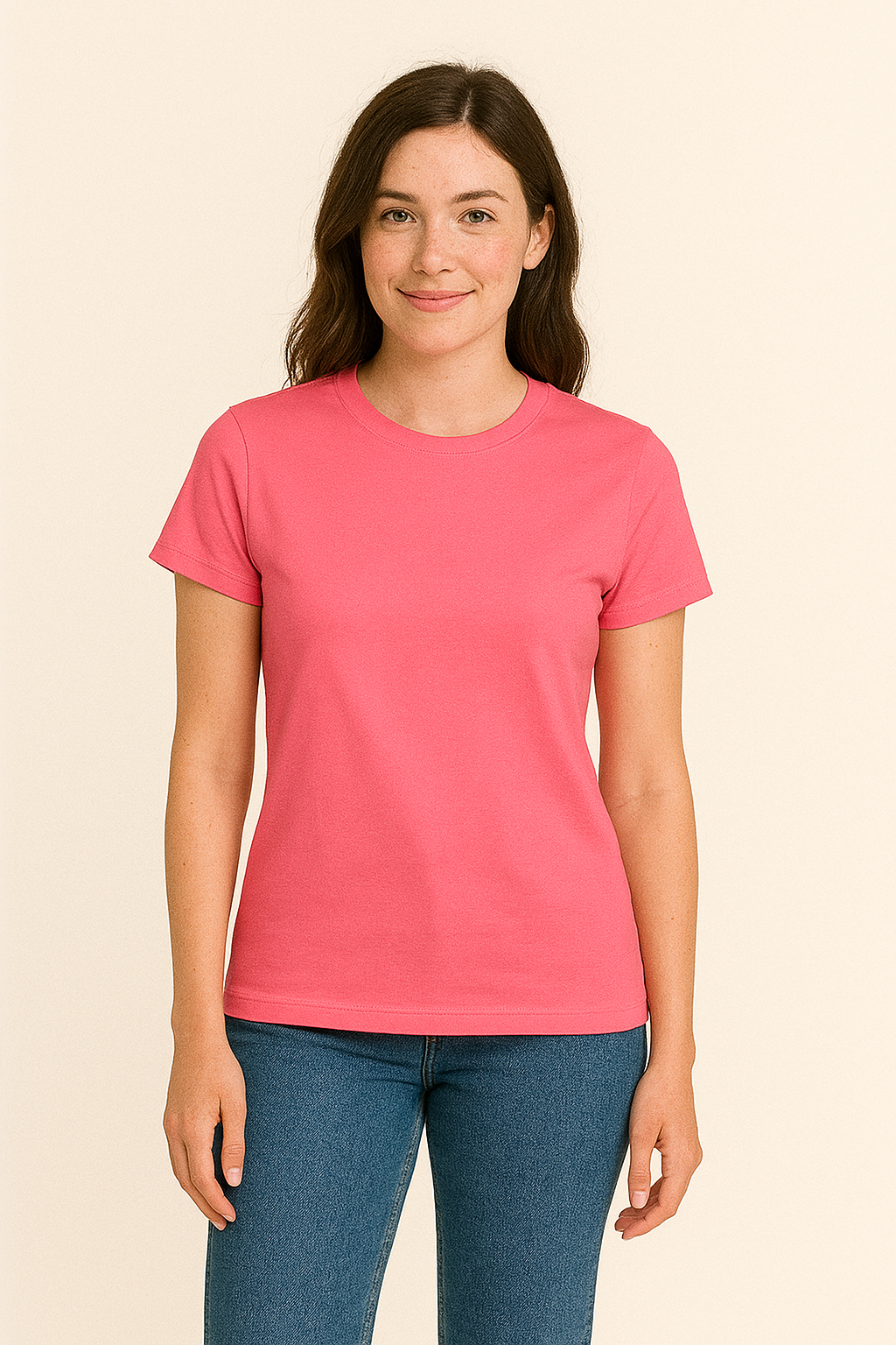 HERBERGER | Damen T-Shirt aus Baumwolle mit klassischem Schnitt für Freizeit & Stil