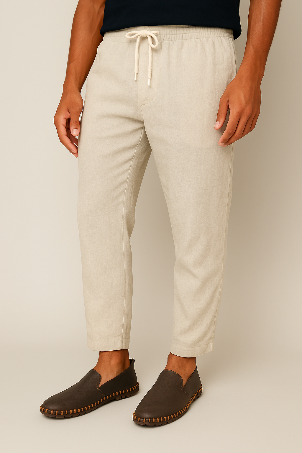 Santorini Leder Slipper