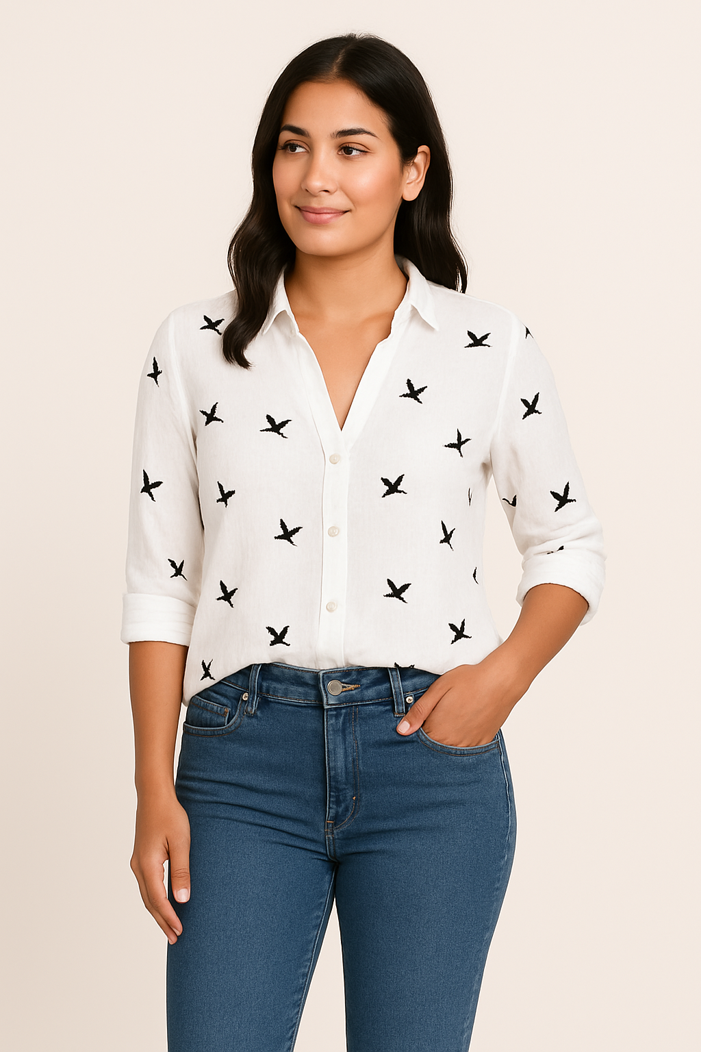 HERBERGER | Damen Sommerbluse leicht und stilvoll für Büro & Freizeit