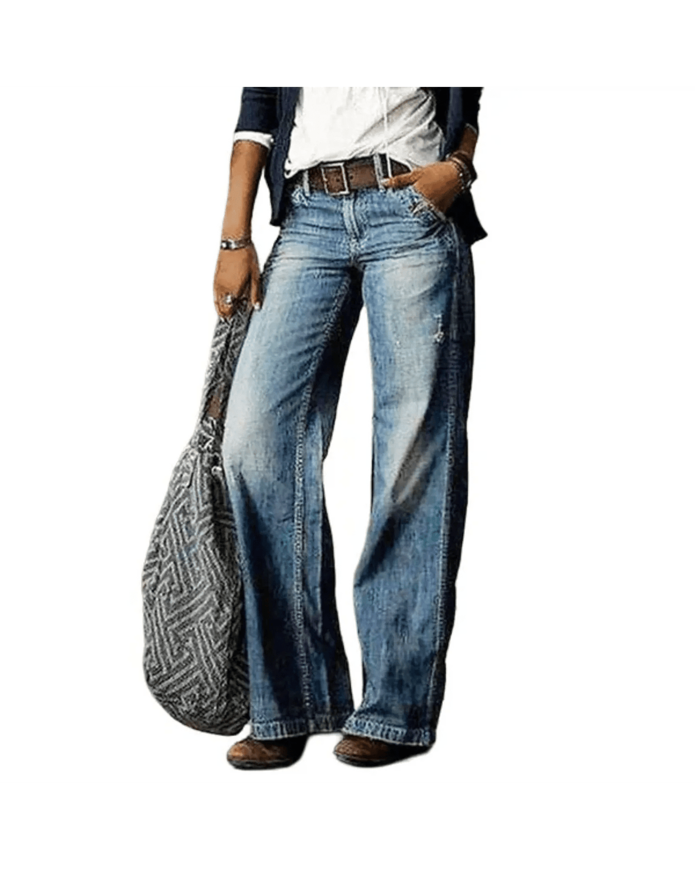 HERBERGER| Damen Hose mit besonderer Note und klarem Schnitt für Freizeit & Büro