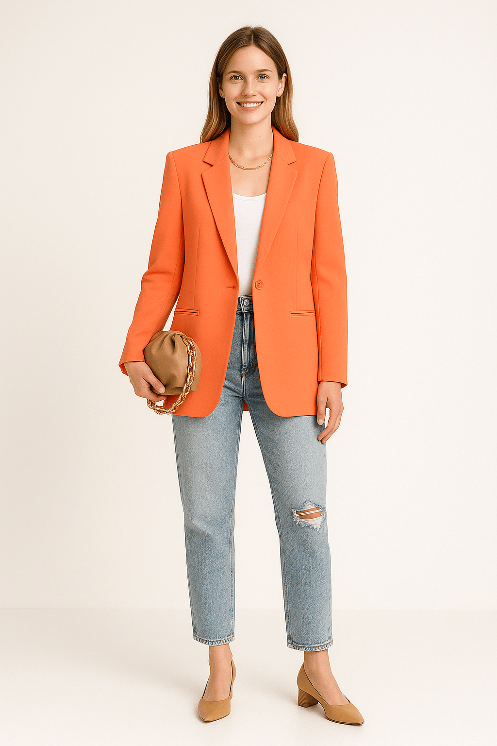 HERBERGER | Damen Büro Blazer oversized mit klarer Silhouette