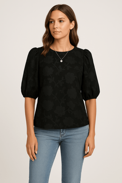 HERBERGER | Damen Puffshirt mit taillierter Passform für Stil & Freizeit