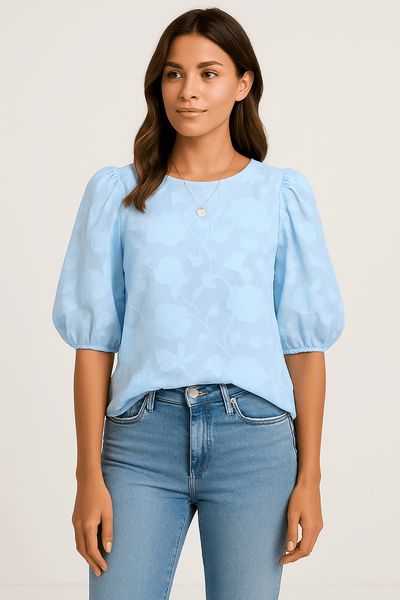 HERBERGER | Damen Puffshirt mit taillierter Passform für Stil & Freizeit