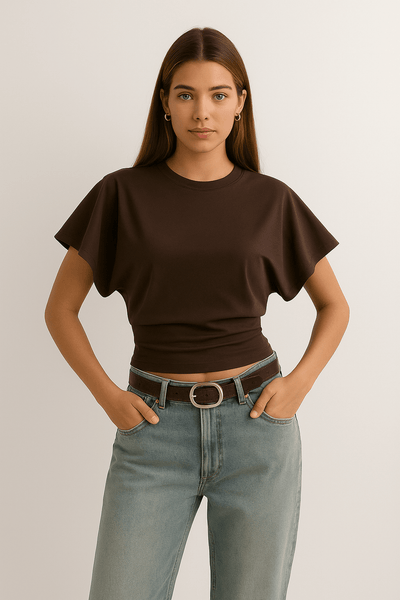 HERBERGER | Damen T-Shirt weit geschnitten und luftig für Sommer & Freizeit