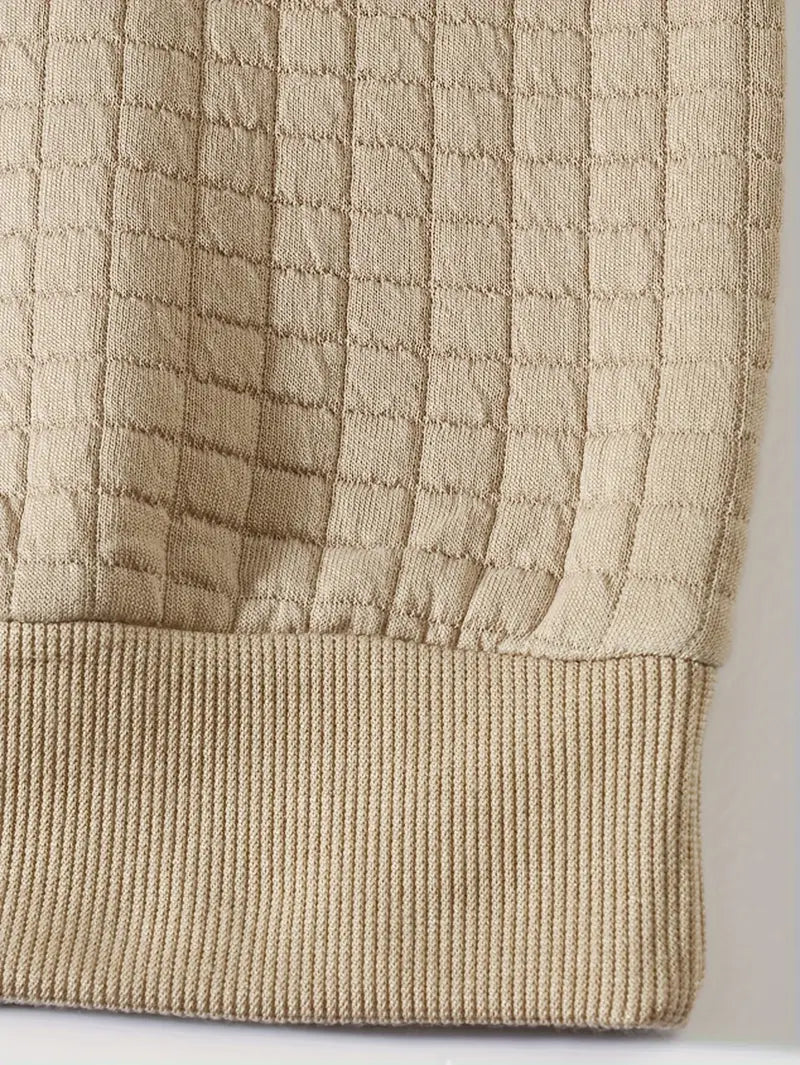Andreas – Bohemian Plaid Langarm Pullover