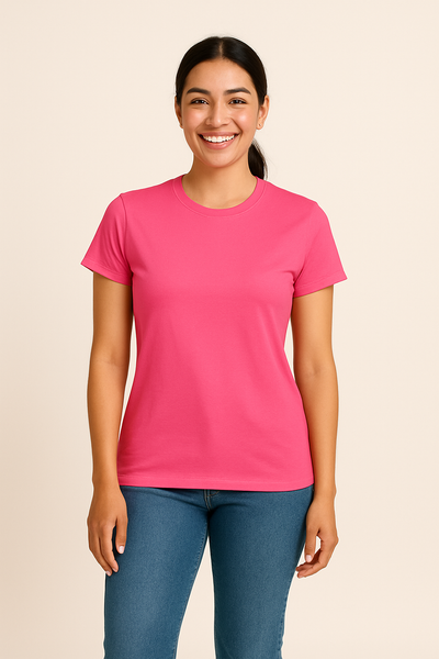 HERBERGER | Damen T-Shirt aus Baumwolle mit klassischem Schnitt für Freizeit & Stil