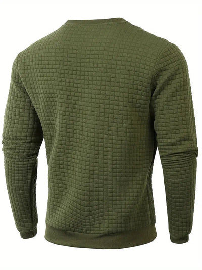 Andreas – Bohemian Plaid Langarm Pullover