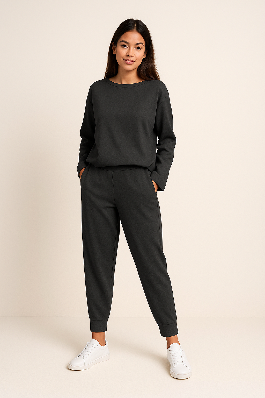 HERBERGER | Damen Zweiteiler Luxe schlicht und bequem für Stil & Freizeit