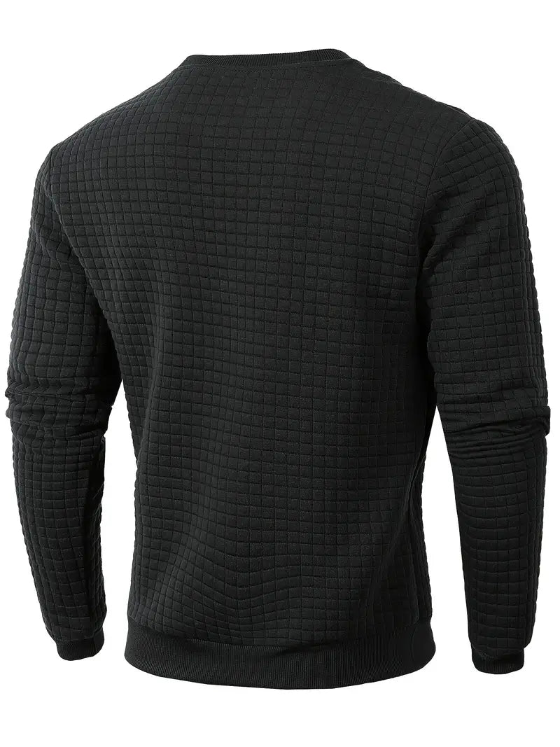 Andreas – Bohemian Plaid Langarm Pullover