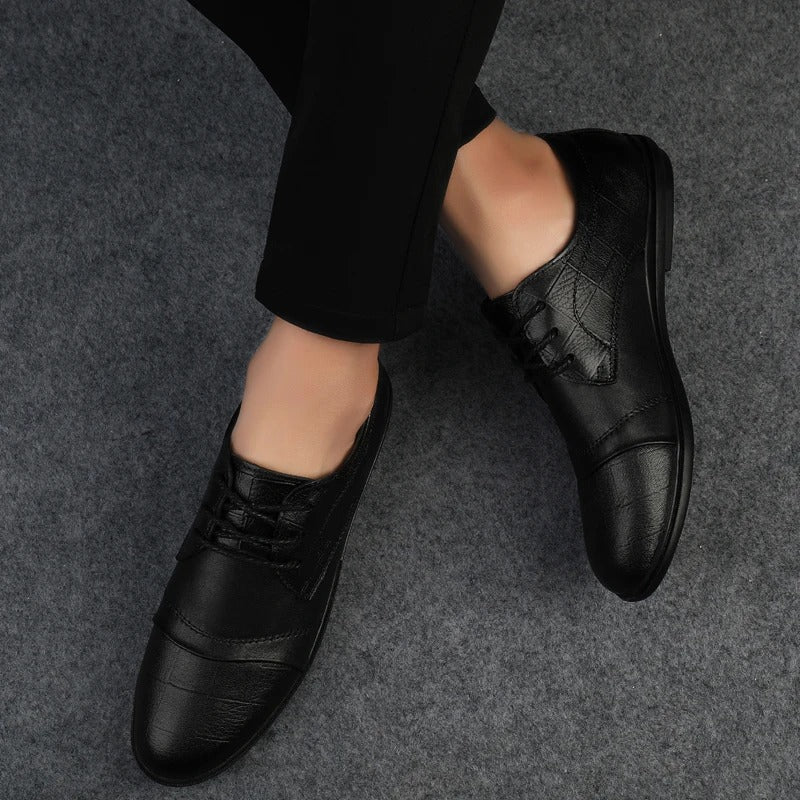 Elegante Leder-Dressschuhe