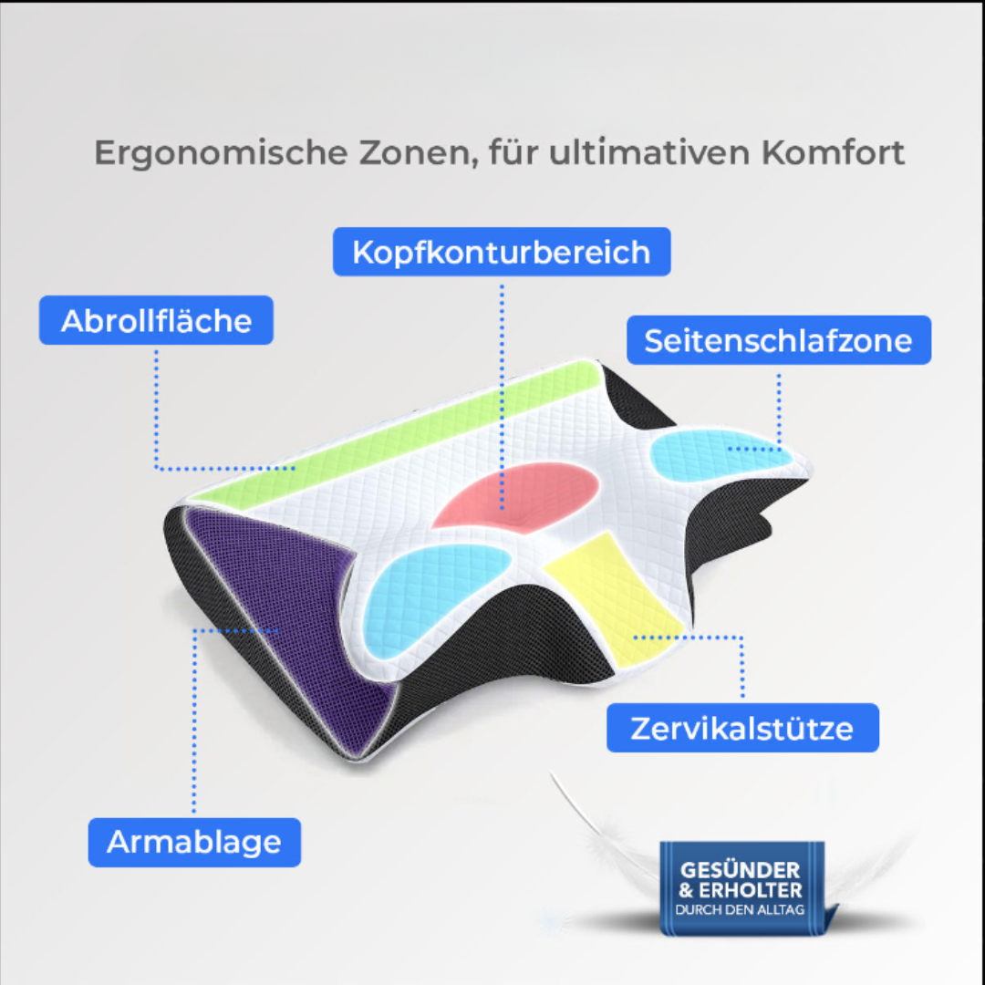 HUNZIKER | Ultimatives Kopf- & Nackenstützkissen