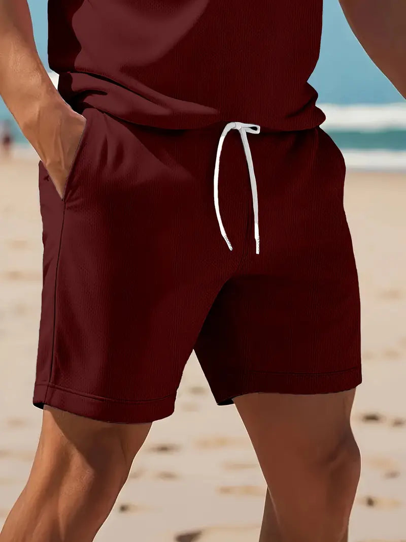 Kelvin Lässiges Zweiteiliges Sportset