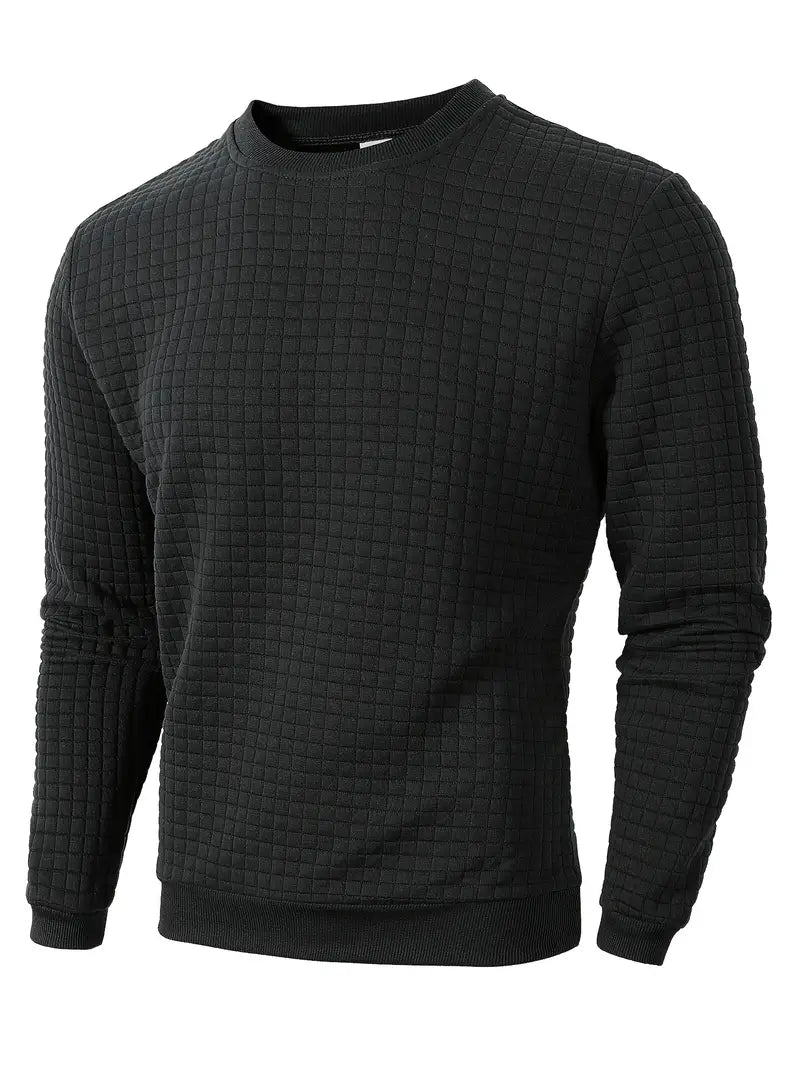 Andreas – Bohemian Plaid Langarm Pullover